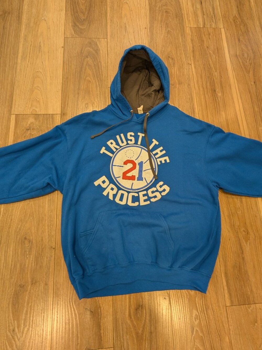 Philadelphia 76ers Hoodie Men's XL Joel Embid